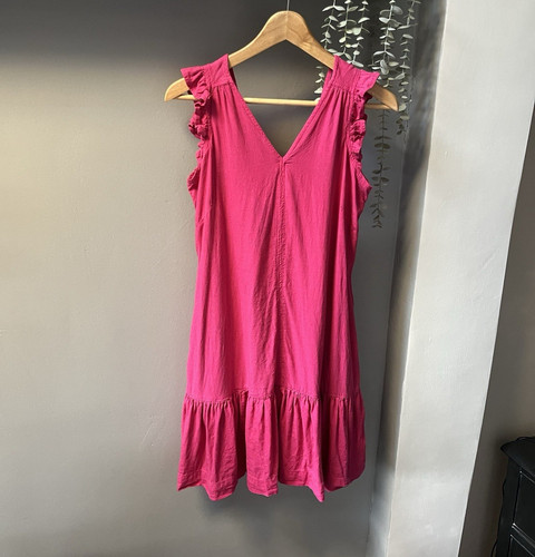 Next pink linen shift - next,