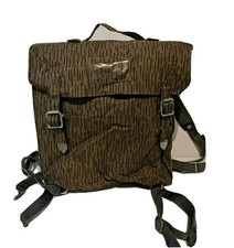 East German Army DDR NVA Bag Backpack With Straps Raindrop Strichtarn Camouflage