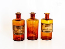 Pharmacy Bottles with Labels