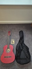 Stagg C430 3/4 Classical Guitar - Matt Red. Excellent Condition Never Used.