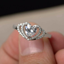 Solitaire 2Ct Heart Shaped