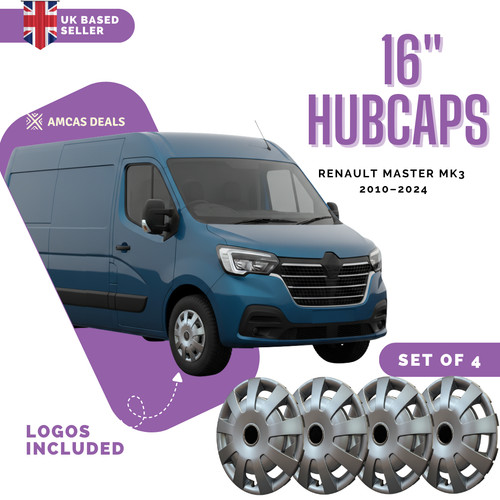 Wheel trims fit - 16", renault