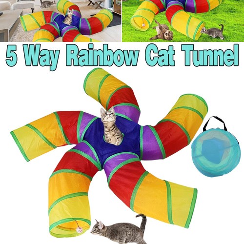 Way rainbow cat tunnel - 5-way,
