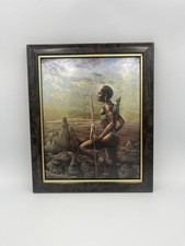 Watchful warrior de Josephine wall - 1994 - Dufex Foil - Guerrier africain
