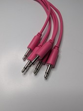 Mono Patch Cables - Pack of 5 x 3.5mm Eurorack Patch Cables