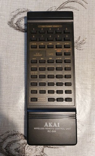 Akai s88 remote - akai, rc-s88