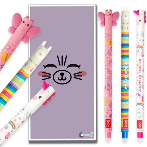 Legami erasable gel pen sets - erasable,