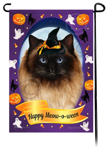 Halloween garden flag - garden,