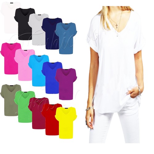 Ladies baggy oversized - ladies, neck