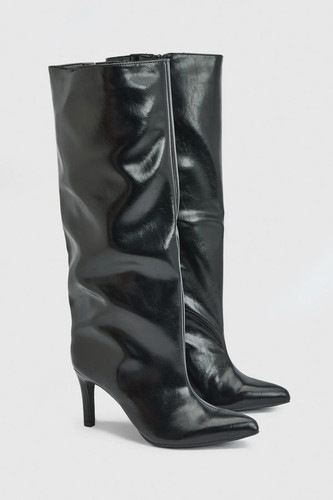Faith black heeled - black,