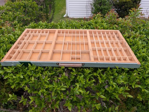 Rare clean wooden printer - wooden, printer’s