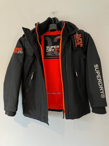 Superdry black fleece lined - superdry,