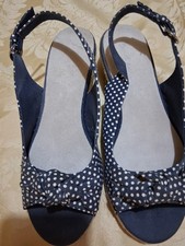 Boden Spotty Wedge Samdals-UK