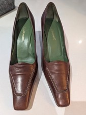 LK Bennett Brown Leather Low