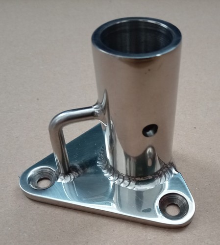 Stanchion base 316 stainless - 316,