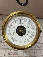 Barigo Ships Brass Precision Barometer Compensated A