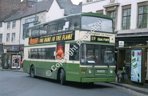 Nottingham city transport 361 - city,