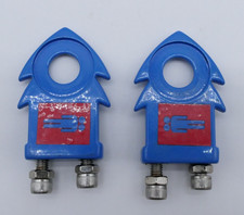 Freak Factory Mutant Chain Adjuster 14mm – Blue Pair – Vintage BMX – NOS