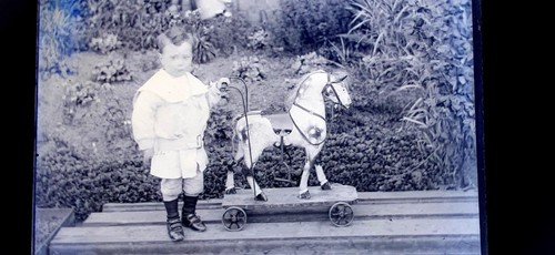Glass negative x 4 75 - glass, 4.75"