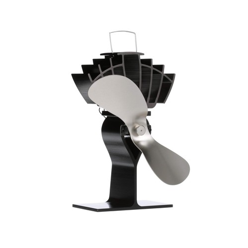 Heat powered stove fan for - powered,