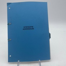 Honda VFR750FM Supplementary