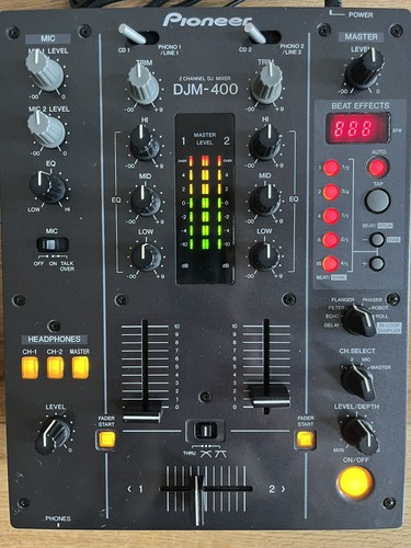 Pioneer djm 400 - pioneer, 2-channel