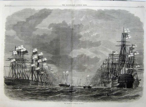 Old antique print - old,