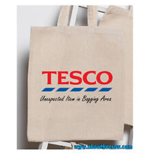 "Tesco Unexpected Baggage" 100% Premium Cotton Tote Gift Shoppers Bag