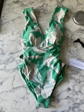 Seafolly Fleur de Bloom V Neck