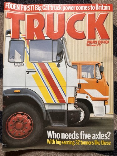 Truck magazine january - 1984,