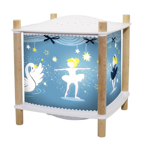 Smart wooden ballerina lantern - wooden,