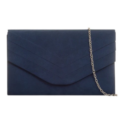 Ladies suede envelope clutch - envelope,