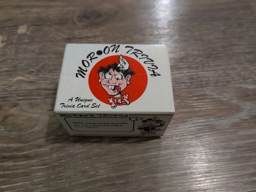 Moron trivia vintage - moron, pub