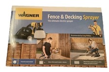 WAGNER Fence & Decking Paint Sprayer for Fences, Sheds, Decking or Garden