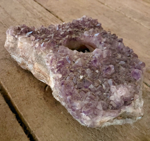 Natural unpolished amethyst - natural,