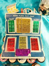 Vintage Sewing Cotton Reels X 26  Multicoloured Sylco Coats Dewhurst Plus Other 