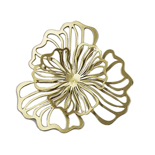 Metal flower wall decor floral - wall,