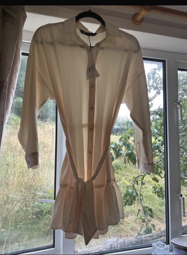 Nwt zara cream satin - nwt, shirt