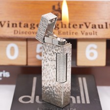 Dunhill Lighter Silver Bark