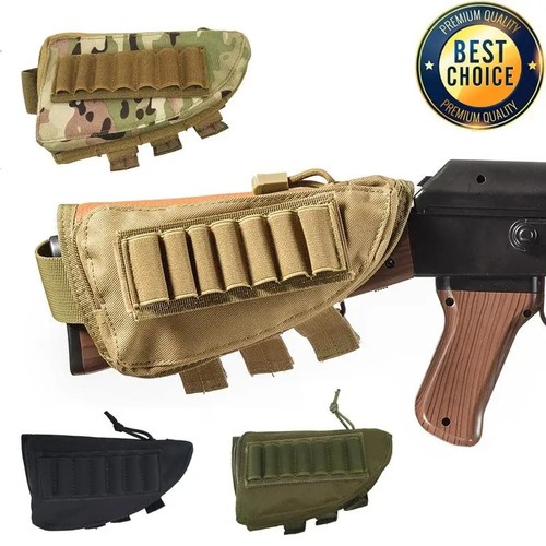 Tactical rifle buttstock cheek - tactical,