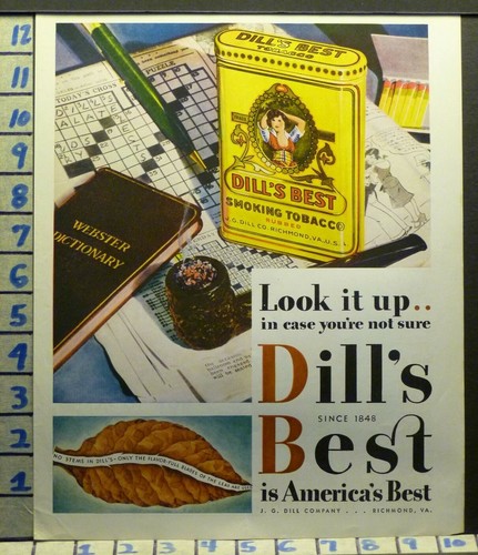 1931 dills best - 1931, pipe