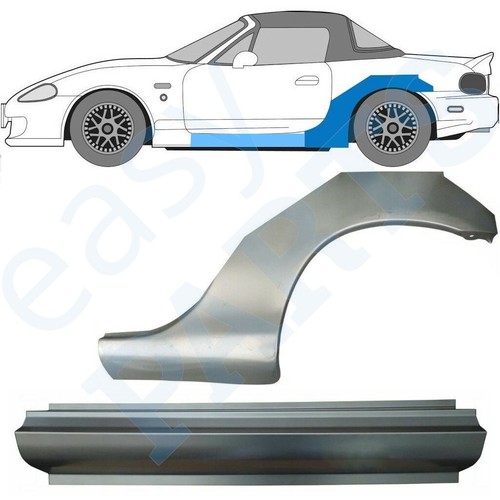 Mazda 1998 2005 rear - mazda, mx-5