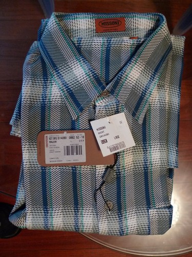 Missoni mens shirt 100 - missoni, 100%cotton