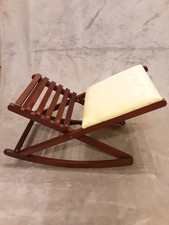 Retro Style Wooden Footstool