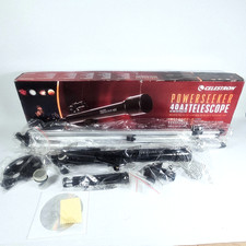 Celestron Telescope Powerseeker 40AZ Telescope with Aluminium Tripod Never Used