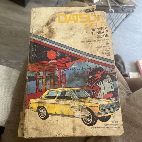 Chilton datsun 1961 72 - chilton's, 1961-72