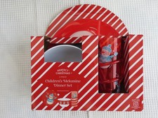 Children's Melamine Dinner Set - Perfect Christmas  3 Piece