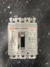FEDERAL ELECTRIC HEF3P60 MCCB 60 AMP 50HZ TRIPLE 3 POLE PHASE BREAKER SELECT 60A