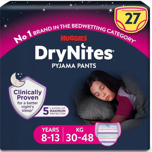 Huggies drynites girl pyjama - girl's,