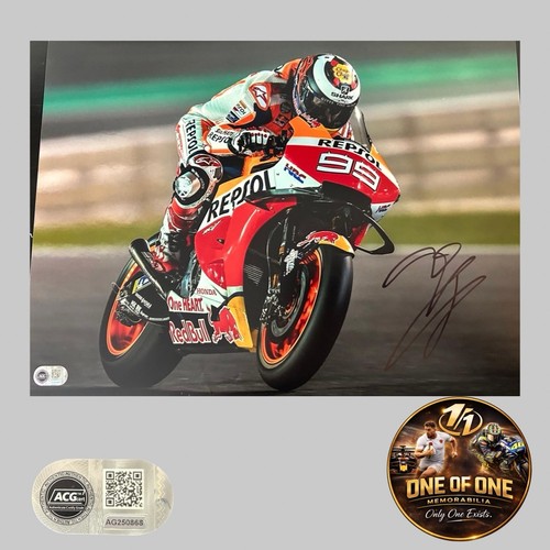 Jorge lorenzo signed replica - lorenzo,